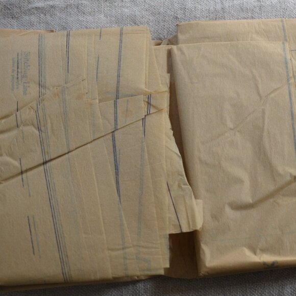 1954 McCall's Fashion First Bridal Dresses Sewing Pattern 9677 SZ 14 BUST 34 - Picture 3 of 8